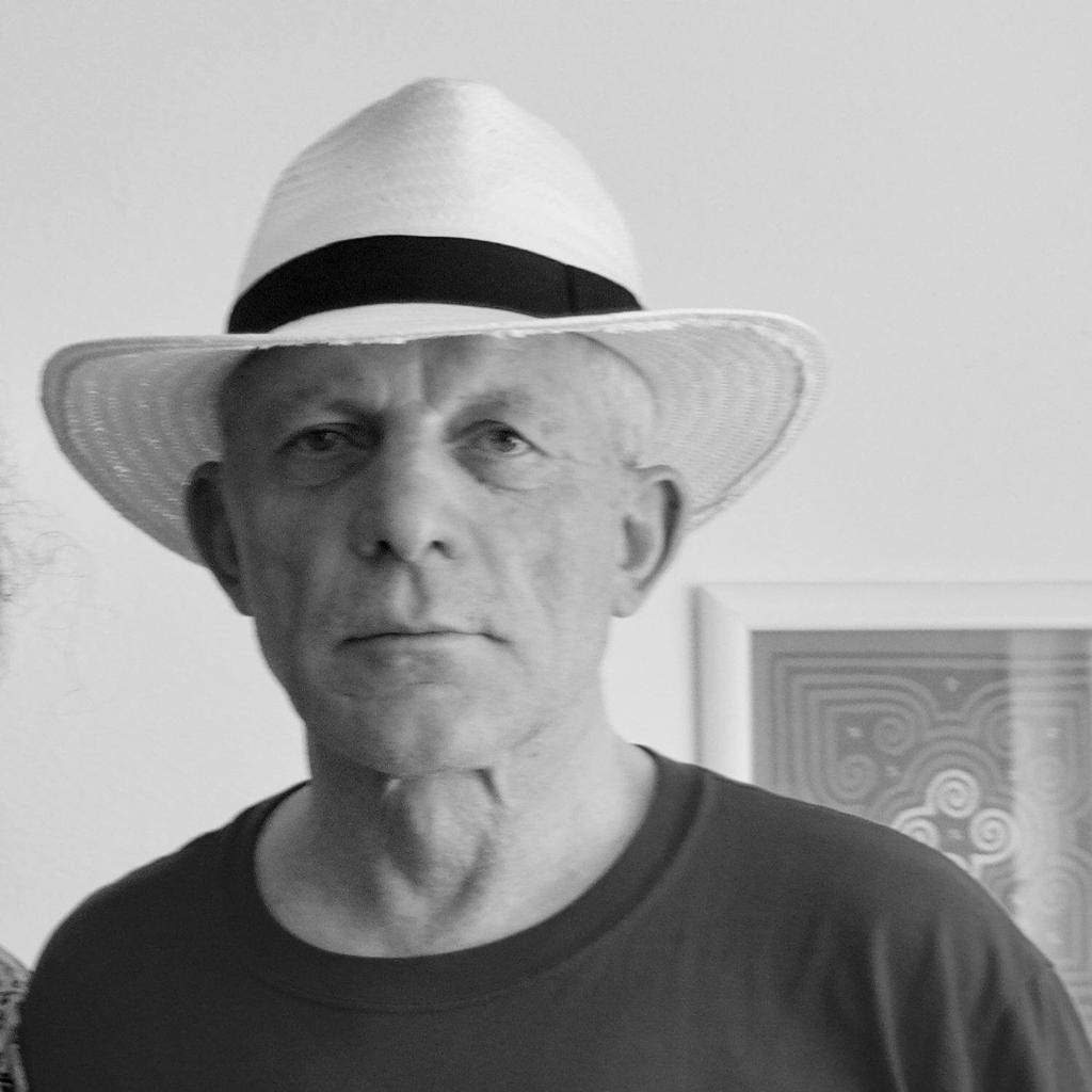 Francesco in a hat in St. Paul, Minnesota